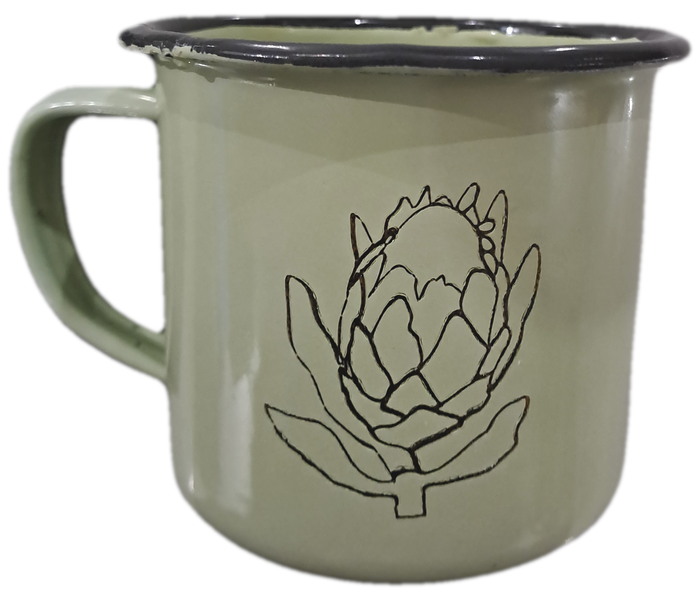 Protea Enamel Cup set of 4