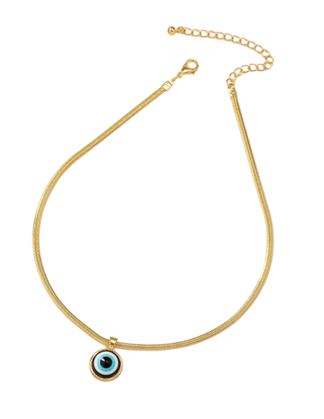 AuraGuard Evil Eye Pendant Necklace