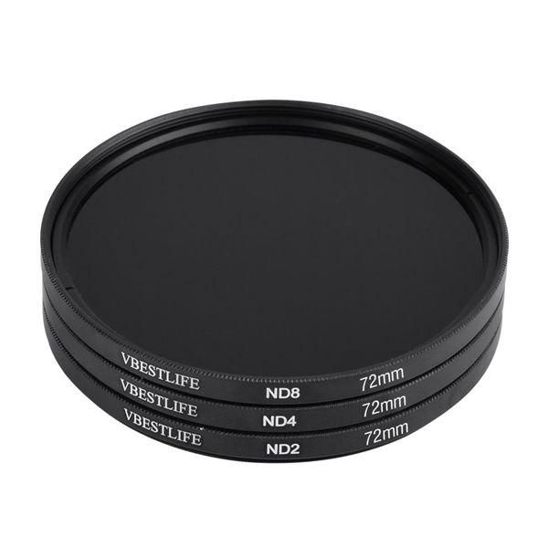 6-Piece Filter Set Compatible With 72Mm Lenses