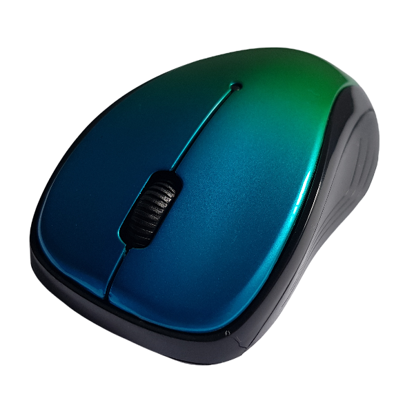 Glossy Coloured 2.4Ghz Wireless Mouse