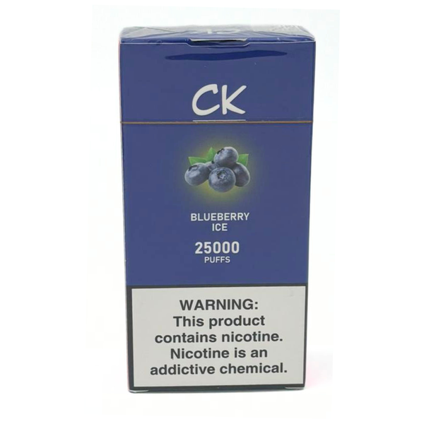 CK Blueberry Ice 25K Puff Disposable Vape
