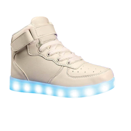Led Sneakers Changing Colour White