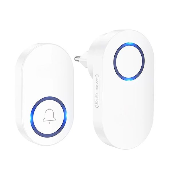 Wireless Low-Powered Doorbell Set 150m Rang With EU Plug and Play HI25 SE