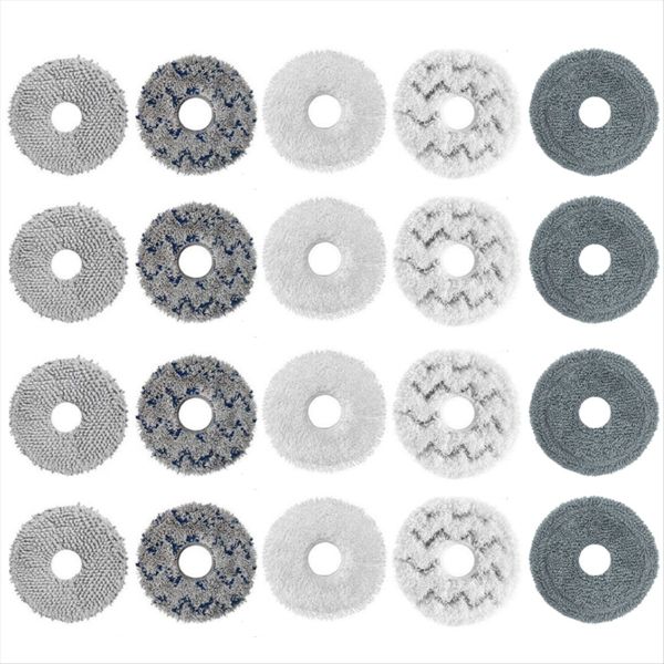 Mop Rag Parts for Ecovacs Deebot X1/X2/T10 Vacuum Compatible with None