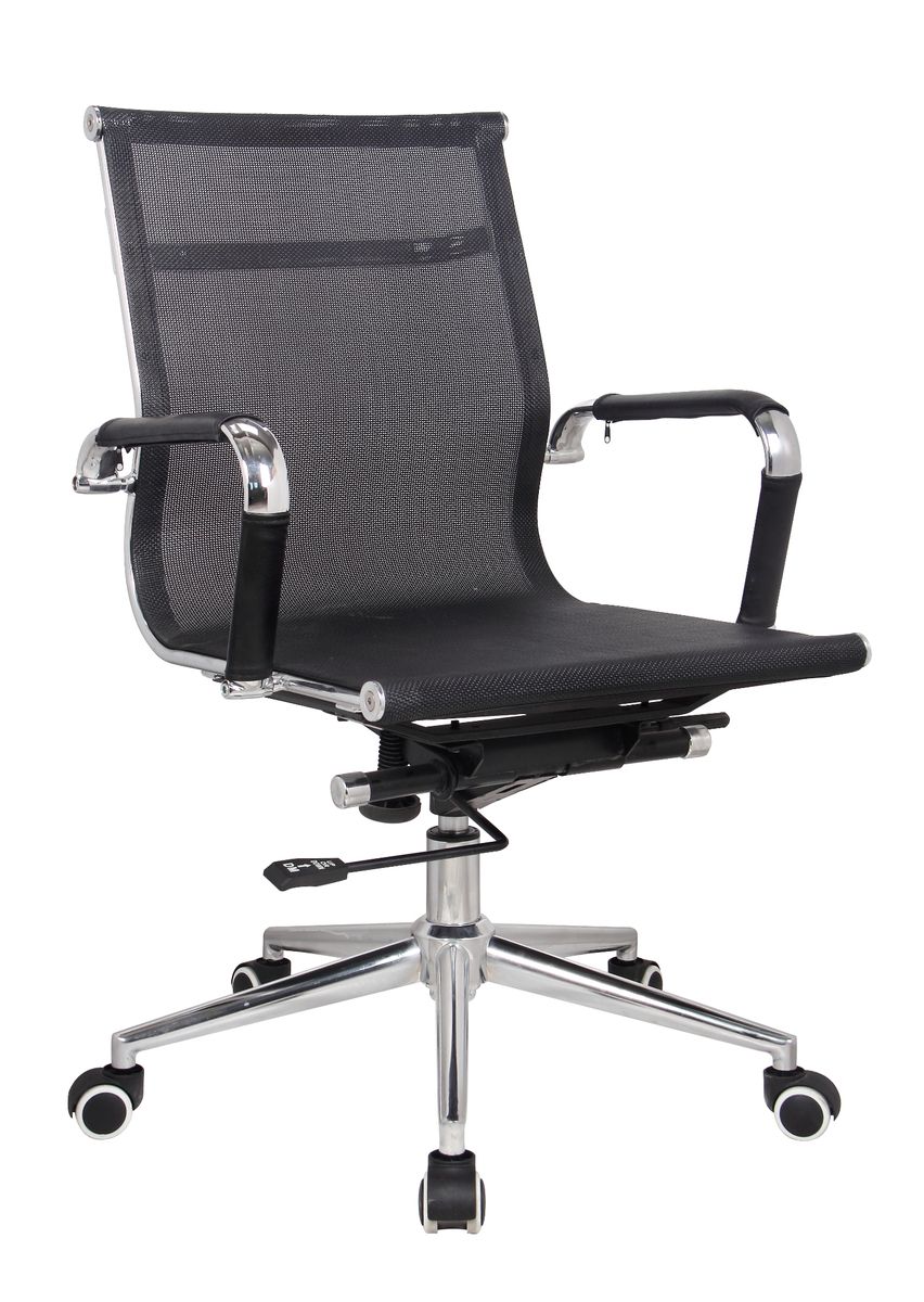 Netting Medium Back Office Chair with Back Hanger BarBlack Shop
