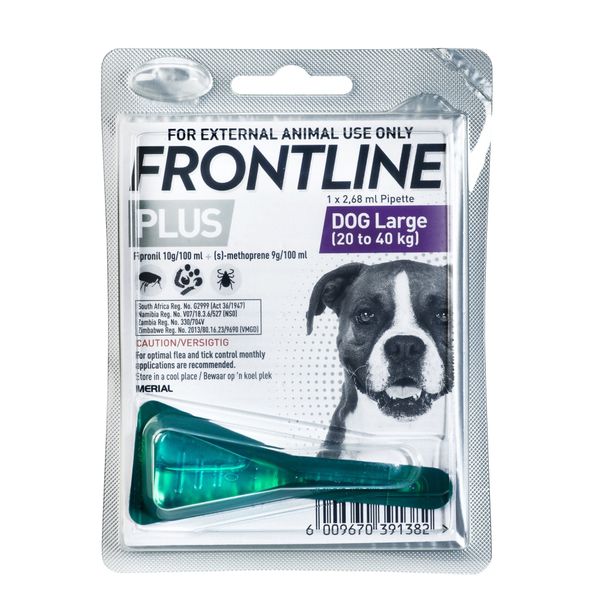 Frontline Plus for Large Dogs (20 - 40kg)