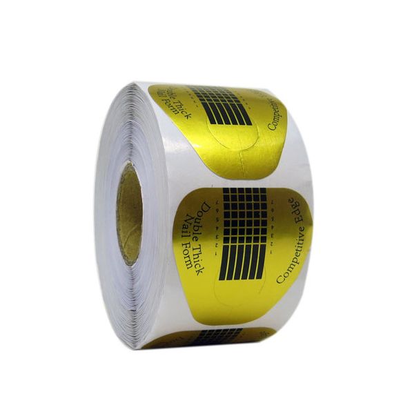 Nail Form Shield Shape Double Thick - 500 Piece