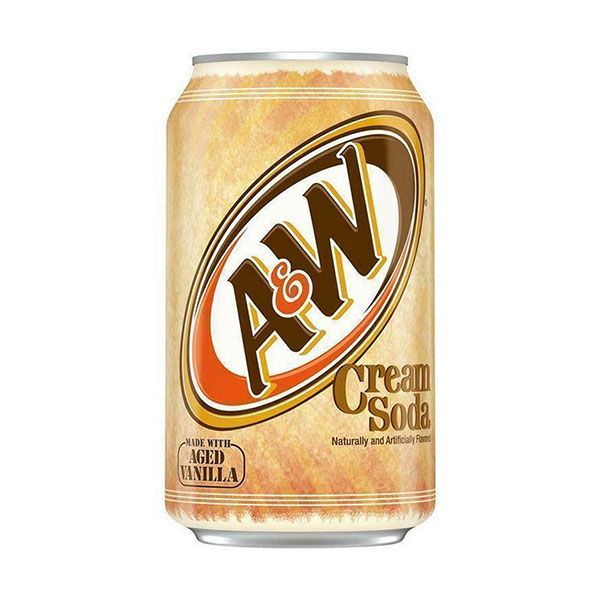 A&amp;W Root Beer Cream Soda - 12 x 355ml Cans