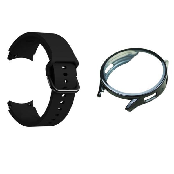 TPU Cover &amp; Watch Strap Compatible with Samsung Galaxy Watch 4/5 - 40mm