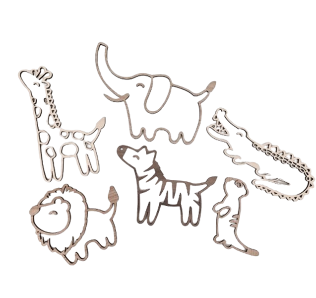 Safari Animal Wall Art - A