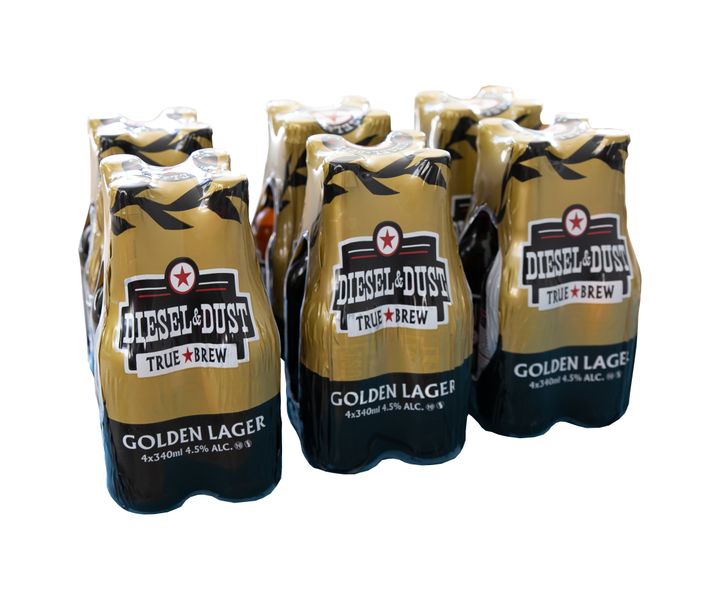 Diesel &amp; Dust Golden Lager Craft Beer