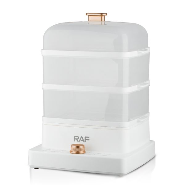 Ackliss 12L Household Kitchen 3-layer Large Capacity Food Electric Steamer