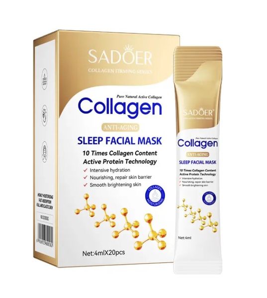 Box of Collagen Infused Overnight Sleeping Mask
