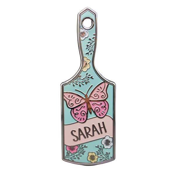 Girl's Personalised Hairbrush - Sarah