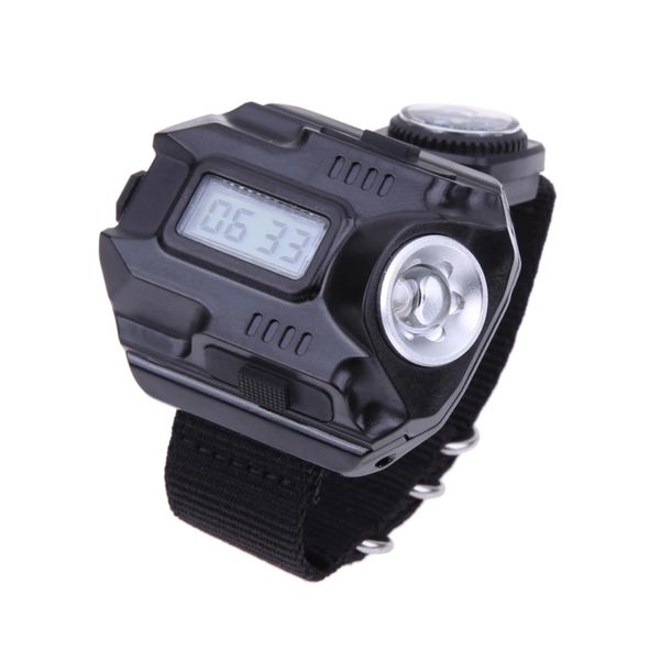 Camping Flashlight - Watch - Rechargeable