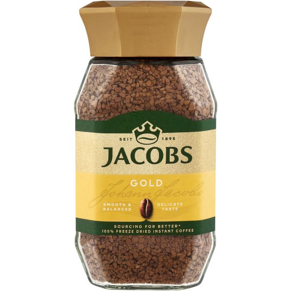 JACOBS Gold Instant Coffee - 200g Jar