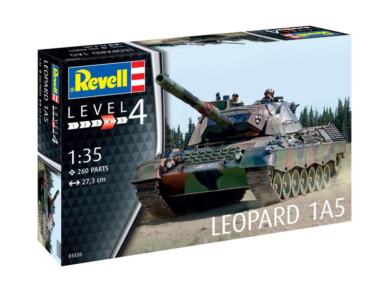Revell 1/35 Leopard 1A5 Tank Plastic Model Kit