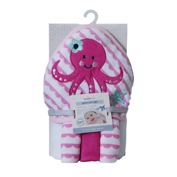 Snuggletime Bath Gift Set - Octopus