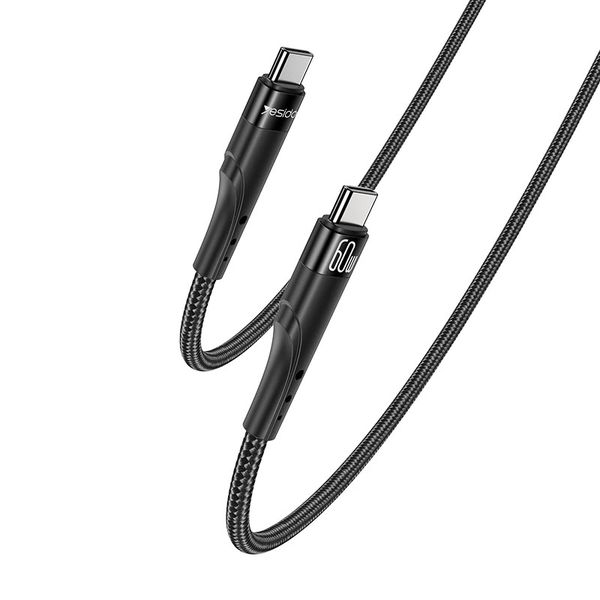 YESIDO CA116 3m 60W Type-C to Type-C fast charging data cable
