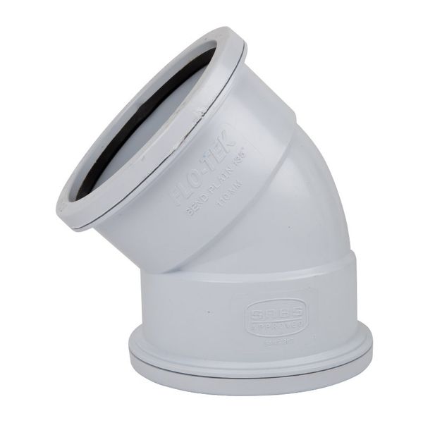 Southpro - 45 Degree Sv Pl SABS - Waste Bend - 110mm - 3 Pack