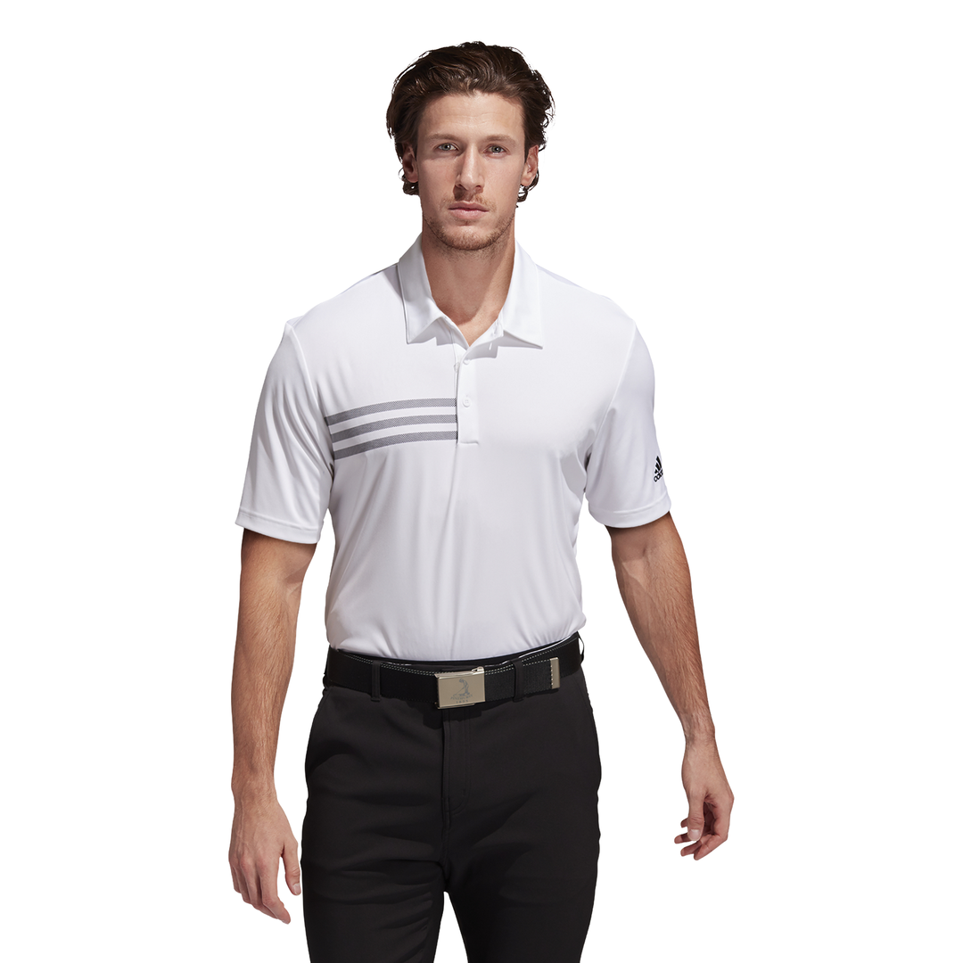 Adidas 3-Stripes Chest Polo Shirt - White | Buy Online in South Africa ...