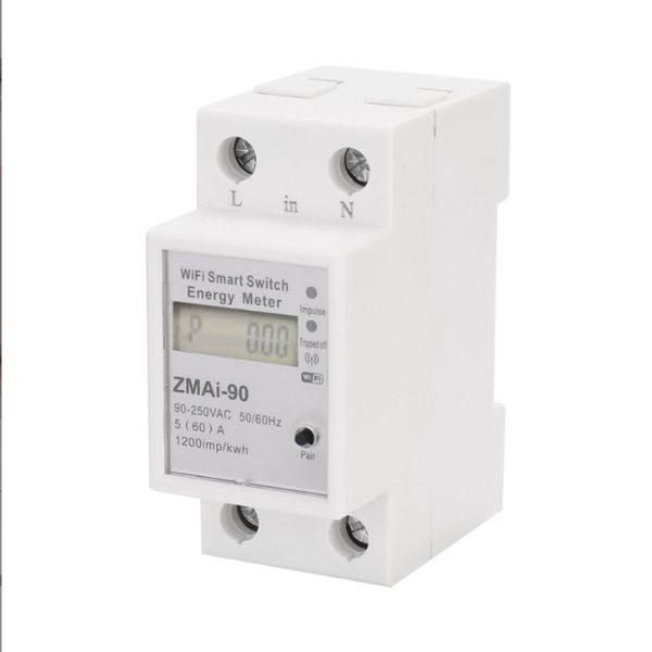 Smart WiFi Energy Meter - Tuya App, Compatible with Alexa &amp; Google Home