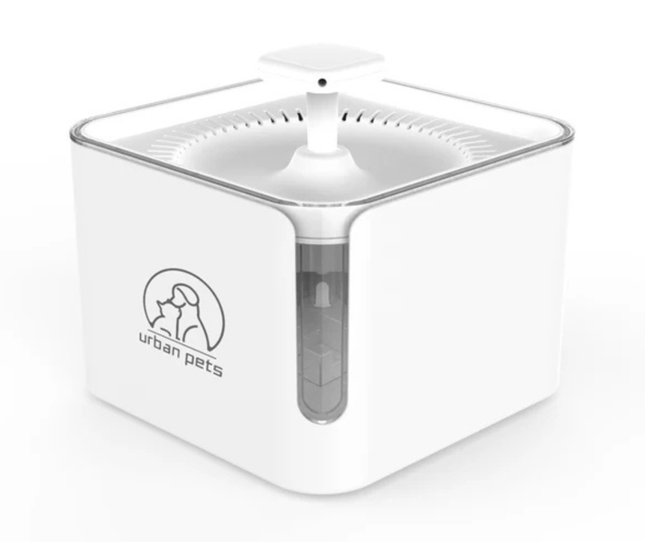UrbanPets - Cat Water Fountain 3L USB Ultra - Silent Pet Water Dispenser