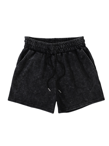 Women's Fashion Washed Shorts