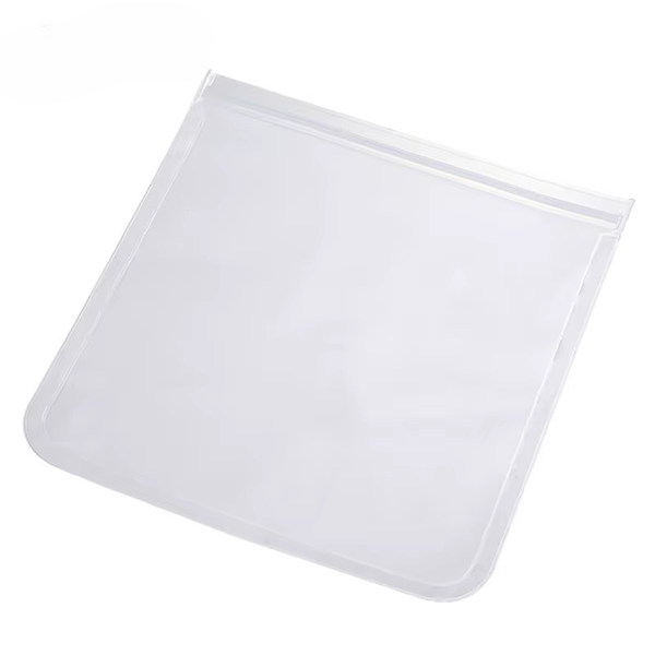 Silicone Reusable Ziplock Bags - 6Bags