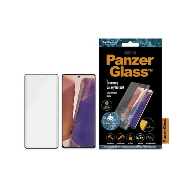 Panzer T/Glass screen protector, Samsung Note 20, case friendly