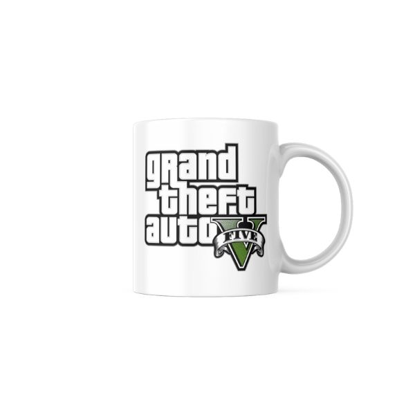 GTA 5 Emblem Coffee Mug