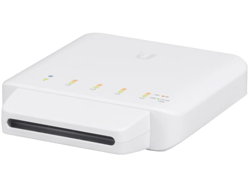 Ubiquiti 5 Port Gigabit 1PoE In 4PoE Out UniFi Flex Switch | USW-FLEX