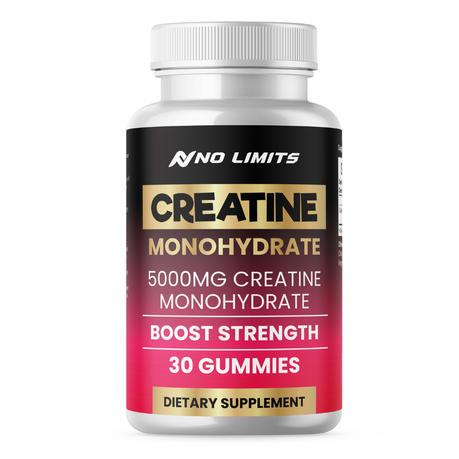 No Limits Creatine Monohydrate Gummies 5000mg Image