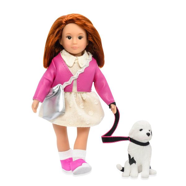 Lori Doll Emmelina &amp; Otis 15 cm Fashion Doll with Pet Dog