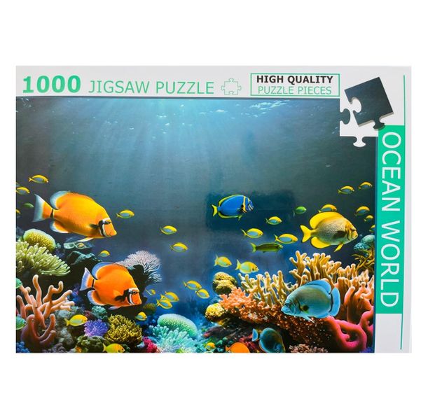 Under the Sea: Ocean World 1000 Piece Jigsaw Puzzle