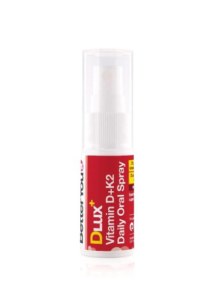 BetterYou Dlux+ Vitamin D + K2 Oral Spray 12ml