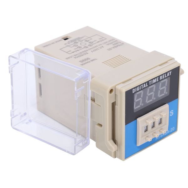 Time Relay for Automation Control with LED Digital Display and Delay