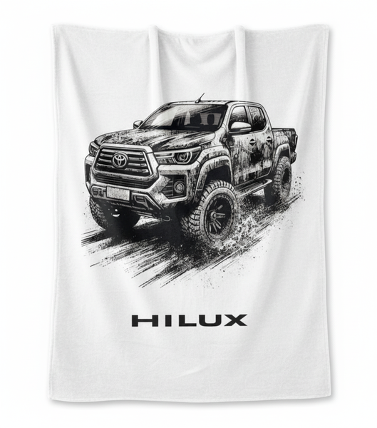 Toyota Hilux Soft Fleece Blanket (130 x 150 cm)