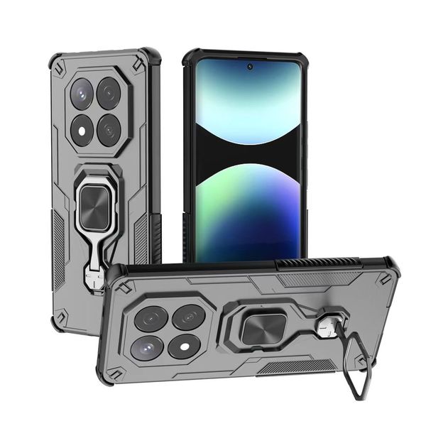 With Magnetic Ring Holder Phone Case Compatible With Redmi Note 14 Pro Plus