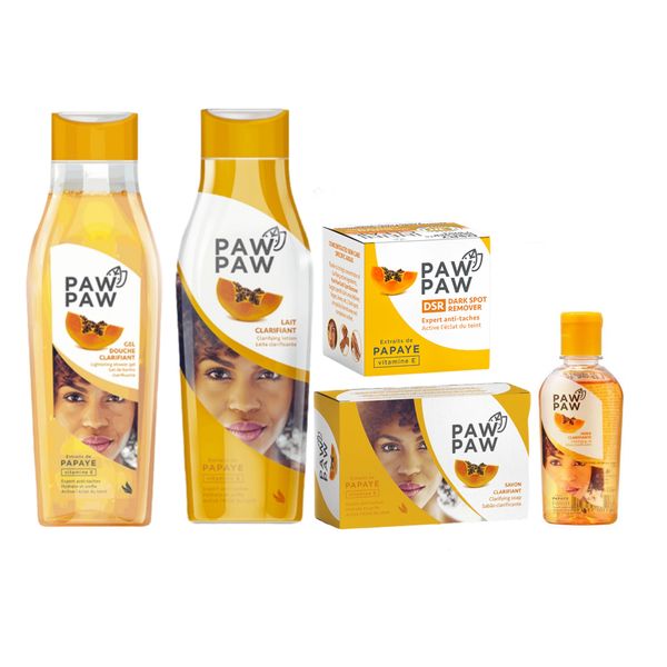 Paw Paw Clarifying- Gel Douche, Soap, Lotion, Serum &amp; Dark Spot Remover