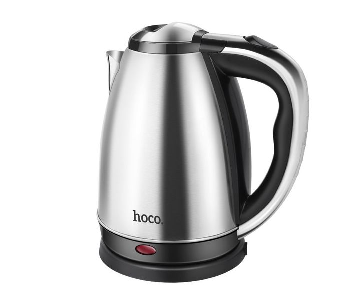Hoco.HJD03A Cool Silver Stainless Steel Electric 1.8 L Kettle.