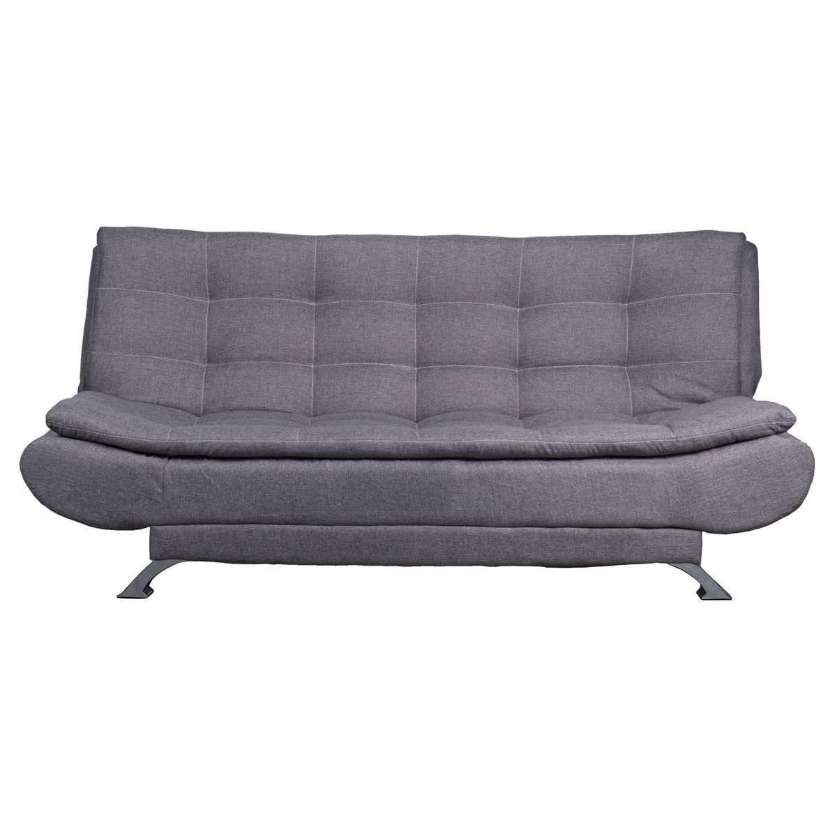 Echo Home Modern Foldable Fabric Sleeper Couch Sofa Bed - 3 Seater