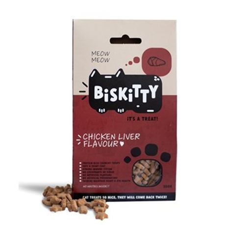 Biskitty - Chicken Liver Cat Treats (200G) x2 Image