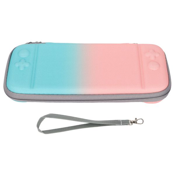 Gradient Storage Bag Compatible with N Switch Pink Green