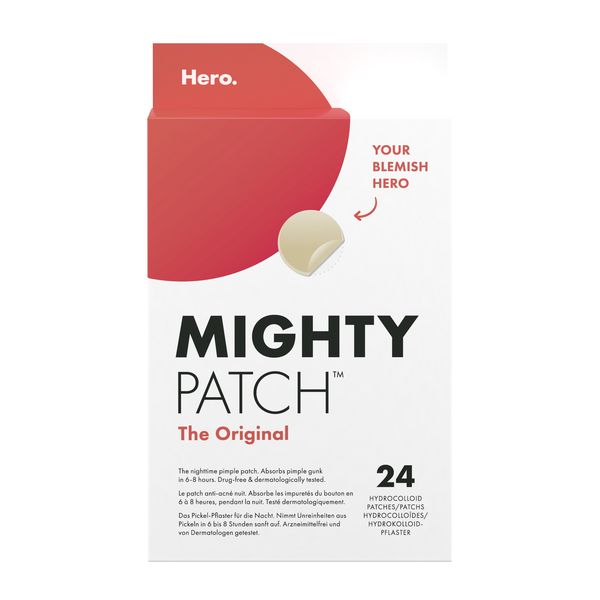 Mighty Patch Original Spot Patches by Hero Cosmetics - 24 Pimple Patches
