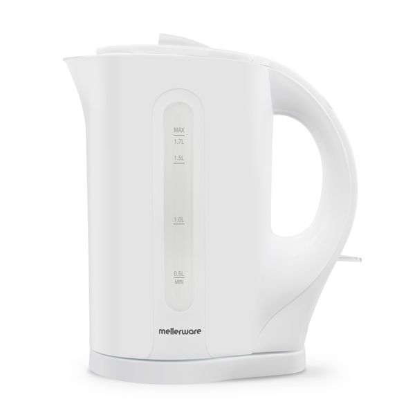 Mellerware Kettle Cordless Plastic White 1.7L 2200W "Tugela