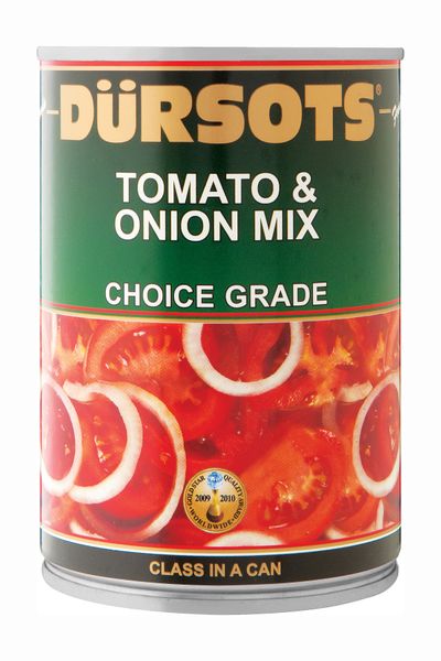 Dursots Tomato &amp; Onion Mix - 12 x 410g