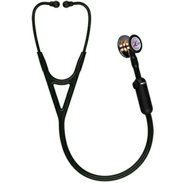 Littmann CORE Digital Stethoscope - High Polish Rainbow &amp; Black