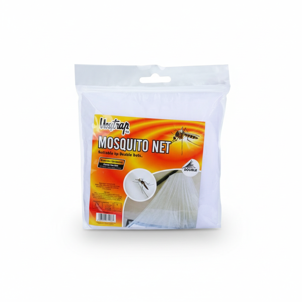 Mosquito Net for Double Bed - Lightweight Round Design, 125 cm Diameter