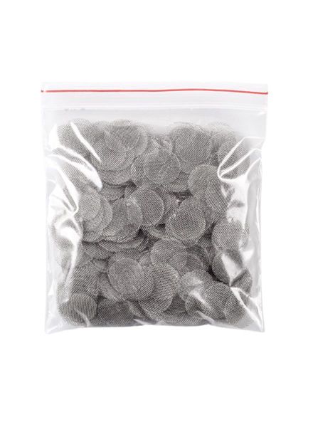 500pcs 20mm Stainless Steel Smoking Pipe Mesh Hookah Mesh Net